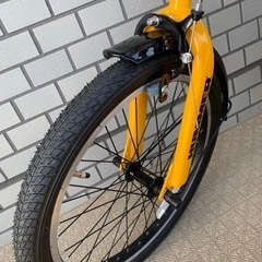 試し乗りのみ！HUMMER FDB206Z-DK ハマー 20インチ 6変速 フォールディングバイク 折り畳み自転車