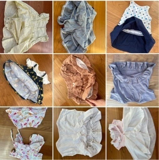 取引中　女児服16点