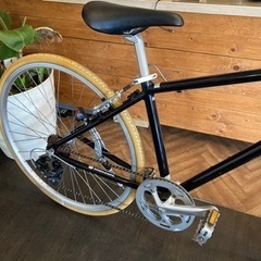 【CAPTAIN STAG アルミフレーム】700c クロスバイク　7速