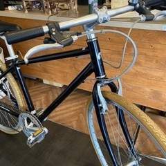 【CAPTAIN STAG アルミフレーム】700c クロスバイク　7速