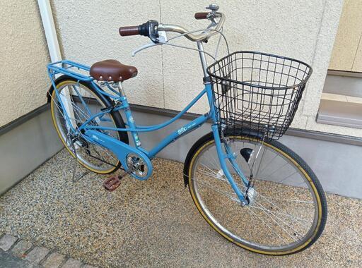 アサヒサイクル 26インチ 外装6段変速 オートライト 自転車 新型