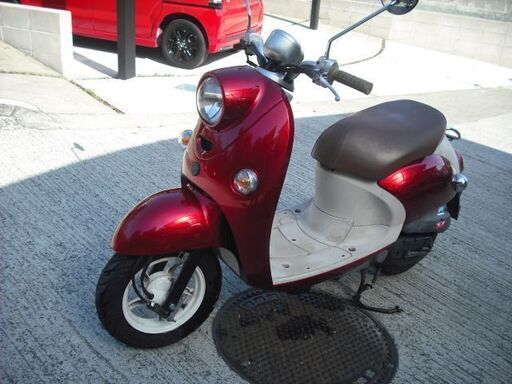 外装新品 YAMAHA Vino ヤマハ ビーノ (SA37J) ワインレッド・インジェクション