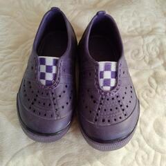 ベビー靴　13センチ　紫色