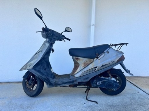 バイク スズキV100シルバーノーマル車