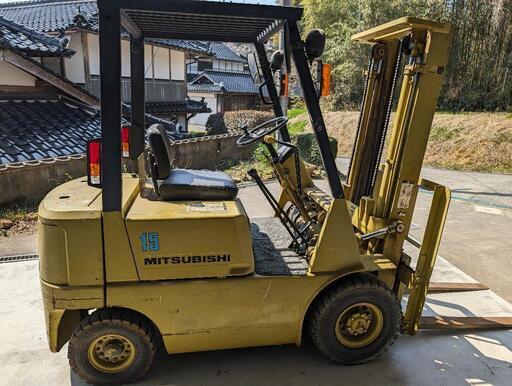 三菱 フォークリフト FG15 ガソリン 実働車