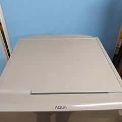 AQUA 2ドア冷凍冷蔵庫 126L 2022年製 AQR-13M(S) 大容量 ワイド耐熱100℃テーブル