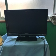 シャープAQUOS 小型テレビ