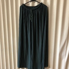 パンツスカート　ＮＡＶＹ　緑　0円