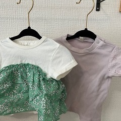 ベビー服【女児60-70】半袖シャツ