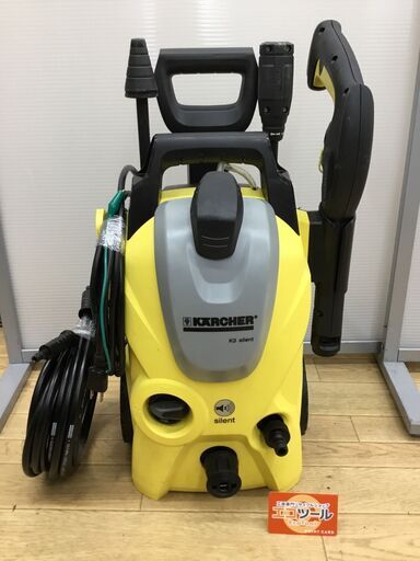 【エコツール半田店】ケルヒャー 家庭用高圧洗浄機 K3サイレント 西日本/60HZ地域用 【愛知県/名古屋市/知立市/半田市/岡崎市/工具】 【IT91ZRBLBCBI】★ 出張買取 も好評受付中！