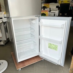 【超美品‼️】シャープ 2022年製 128Lノンフロン冷凍冷蔵庫 2ドア ミニ冷蔵庫 シルバー♪