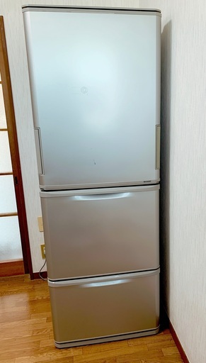 シャープ冷蔵庫　2020年製　どっちでもドア SJ-W352E-S　まとめ買い優先　A