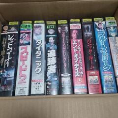 VHS ビデオテープ　レンタル中古品　１０本