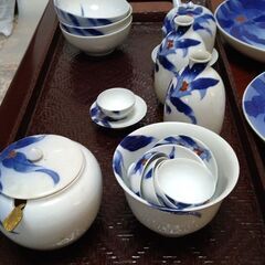 香蘭社　万年青　食器揃