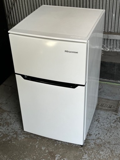 冷蔵庫 ハイセンス 2ドア 単身者 一人暮らし 93L HR-B95A 2017年 Hisense 動作品 川崎区