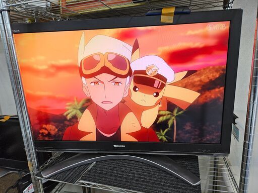 リサイクルショップどりーむ荒田店 No10447　東芝／REGZA　液晶テレビ　2007年製　42V型　※リモコン純正品ではないのでチャンネル設定不可(´;ω;｀)