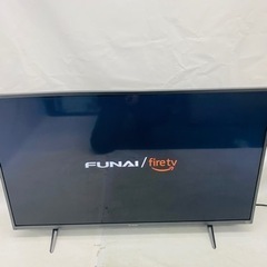 🎉新生活応援🎉FUNAI フナイ 43V型 FireTV搭載 4K液晶テレビ FL-43UF340 Alexa対応 リモコン付 スマートテレビ 2022年