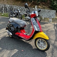 【ネット決済】新車 ベスパ プリマベーラ125 ミッキーマウスコ...