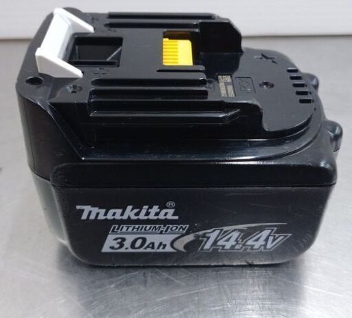 中古品 Makita マキタ 14.4V3.0AhLi-ionバッテリー BL1430B