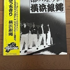 横浜銀蝿　LP レコード　