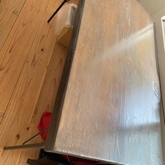 作業台　テーブル　一枚板　机