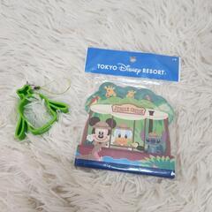 Disney メモ帳 ストラップ