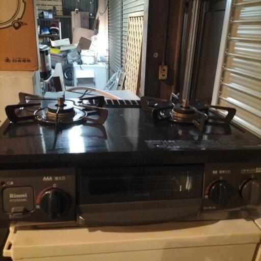 Rinnai ガスコンロ RTE564BKL 2020年製 都市ガス リンナイ