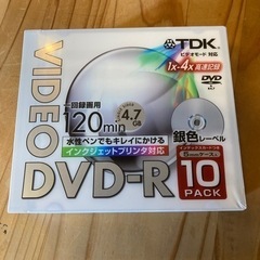 DVD-R 10枚パック　TDK