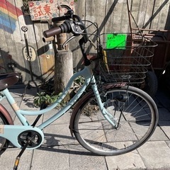 【4173】シティ　26インチ  前後タイヤ新品　17,100円（防犯・税込）