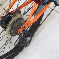 125/603 サイクルベースあさひ 子ども用 自転車 ドライド S3 オレンジ 22インチ【モノ市場知立店】