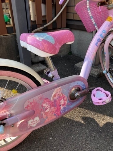 内容変更しました。ディズニープリンセス 自転車 16インチ