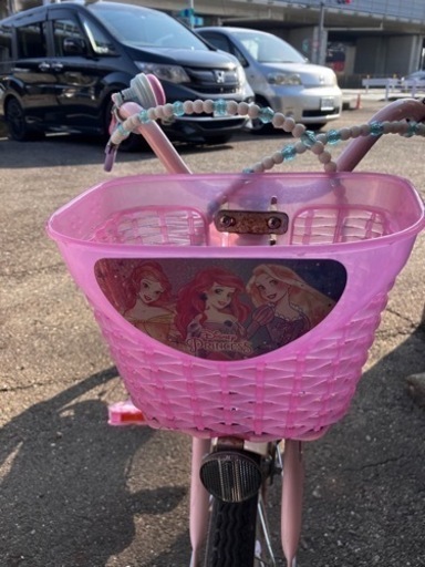 内容変更しました。ディズニープリンセス 自転車 16インチ