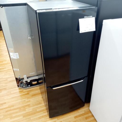 ★ジモティ割あり★ Hisense　冷蔵庫　19年製　150L　ブラック　クリーニング済　YJ1966