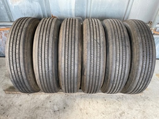 225/80R17.5新車外し6本セット！