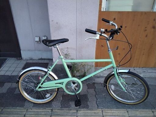 Kon's Labo[コンズラボ] シュシュ 20吋ミニベロ(小径車) シングル/グラスグリーン