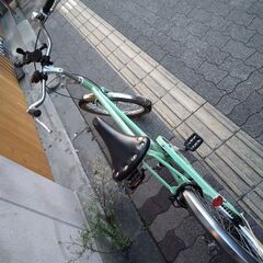 Kon\'s Labo[コンズラボ] シュシュ 20吋ミニベロ(小径車) シングル/グラスグリーン                                                                 