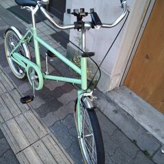 Kon\'s Labo[コンズラボ] シュシュ 20吋ミニベロ(小径車) シングル/グラスグリーン                                                                 