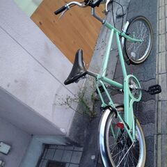 Kon\'s Labo[コンズラボ] シュシュ 20吋ミニベロ(小径車) シングル/グラスグリーン                                                                 