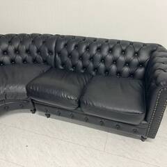 【超美品】直接引き取り限定　ソファ 　総革　本革 コーナーソファ