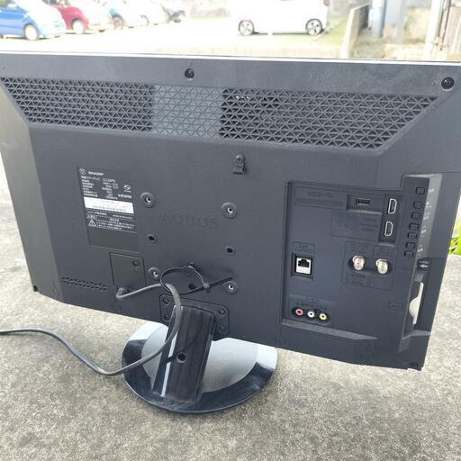 24型液晶テレビ シャープ LC-24P5 2018年製 家電 テレビ 液晶