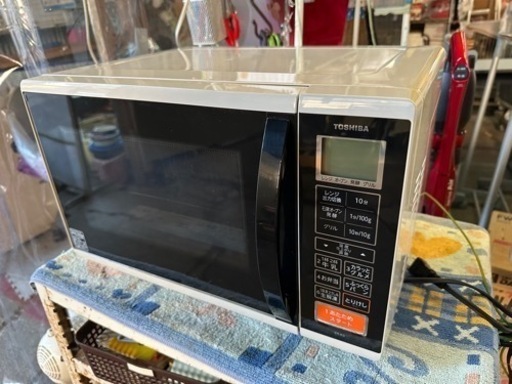 東芝 17L オーブンレンジ 石窯ドーム ER-K3-W アイボリーホワイト