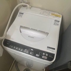 SHARP 縦型洗濯乾燥機  ES-TX5DJ(2020年製)