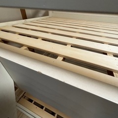 ニトリ　二段ベッド　引き出し付