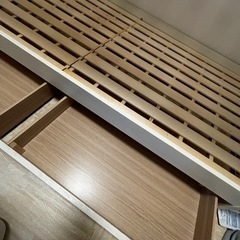 ニトリ　二段ベッド　引き出し付