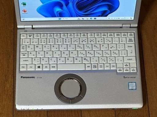 ☆中古ノートPC☆Panasonic CF-SZ6☆Core i5-7300U メモリ8GB SSD256GB☆ MS Office2021  Win11□ 軽くバッテリー長持ち□ - ノートパソコン