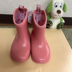 【未使用】レインシューズ15cm