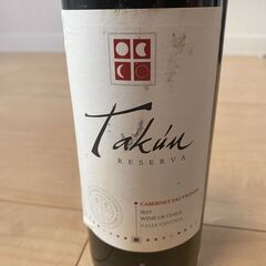 2015年産赤ワイン　750ml タクン・レセルヴァ・カベルネ・...