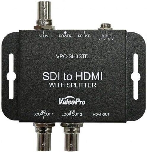 ⑤【　新品　未使用品　】メディアエッジ　SDI to HDMIコンバーター　VPC-SH3STD　VideoPro　MEDIAEDGE