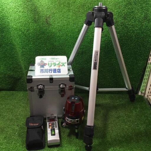 タジマ ZERO-KYR レーザー墨出し器 受光器・三脚付き【市川行徳店】【店頭取引限定】【中古】管理番号：IT7RS1UPR1IM
