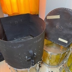 【値下げ条件あり】TAMA アクリルドラム（イエロー）ツーバス5点セットごめん現在受渡し予定者がいます※ 値下げ条件あり】TAMA アクリルドラム（イエロー）ツーバス5点セット
